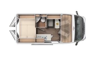 Monzacamper Carado CV540 PRO (Bianco)